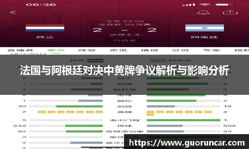 法国与阿根廷对决中黄牌争议解析与影响分析